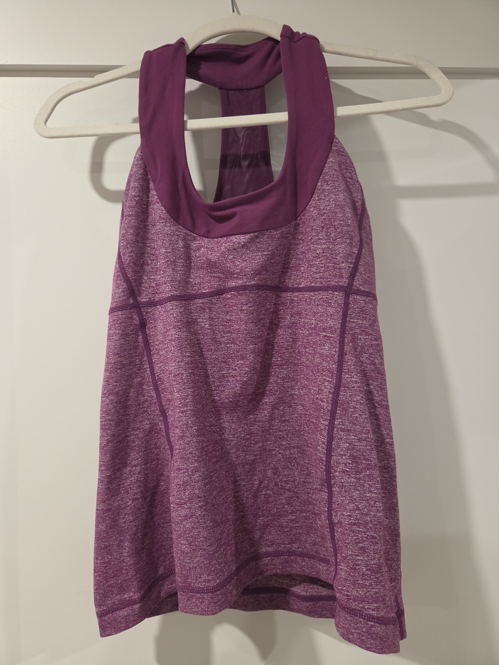 lululemon athletica Purple Racerback Tank Top